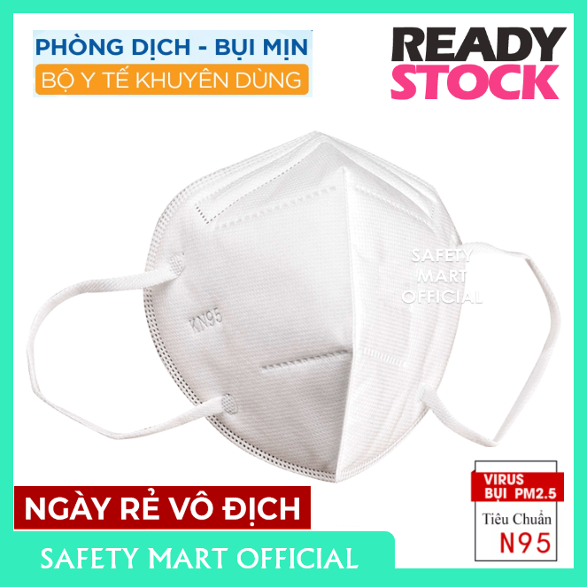 Box 10 PCs medical masks N95 3D mask high-grade filter fine dust PM 2.5