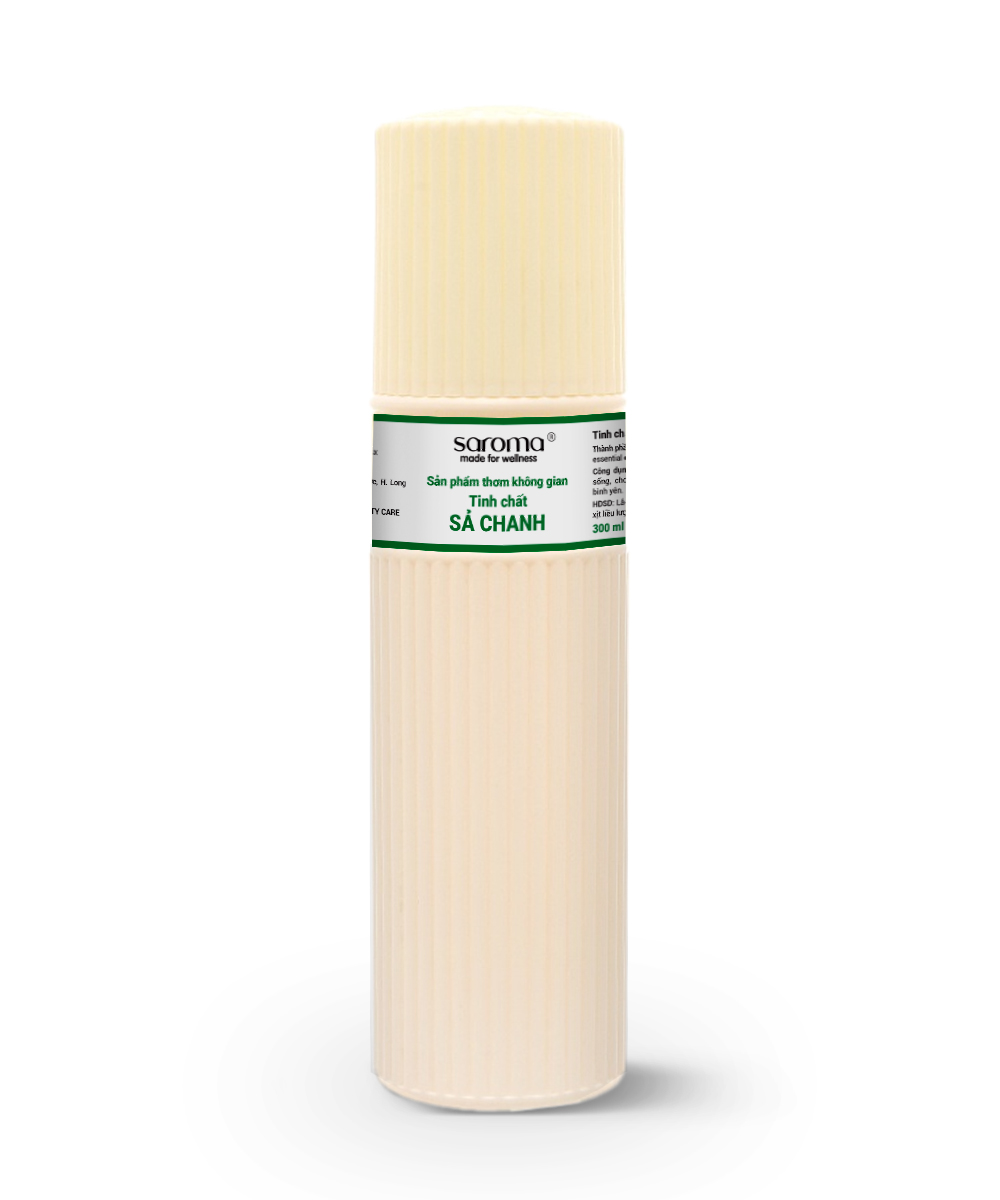 Saroma - Xịt thơm không gian Hương - Sả chanh 300ml