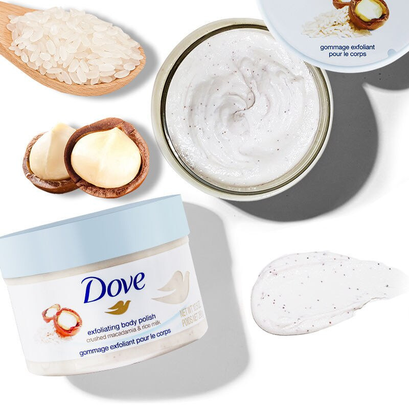 Tẩy tế bào chết dove mỹ exfoliating body polish 298g - tẩy da chết dove mỹ - tẩy da chết dove đức - dove tẩy da chết - tẩy tế bào chết dove bản mỹ - tẩy tế bào chết dove chính hãng