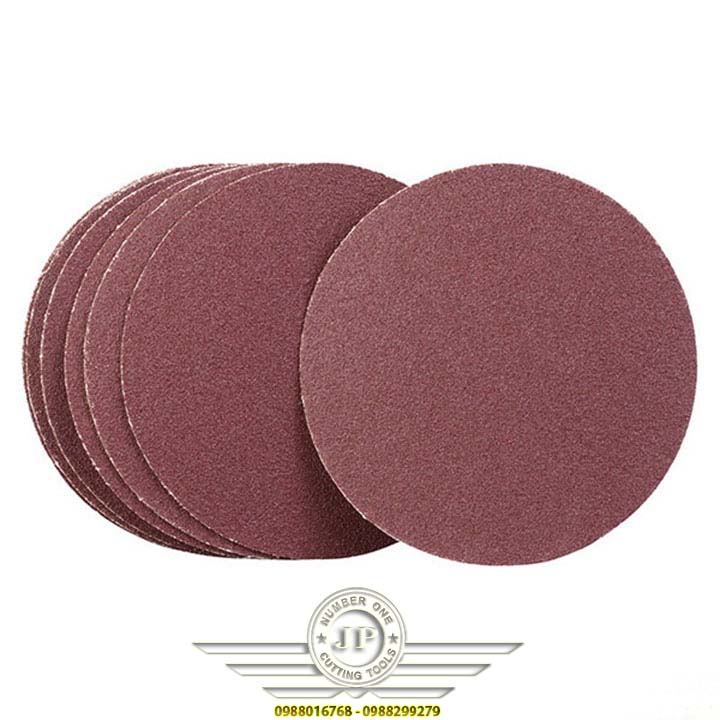 Giấy nhám tròn lông 150mm , đĩa ráp xếp lông tròn đánh bóng