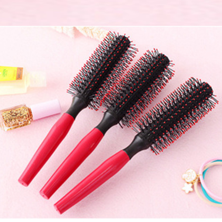 Lược lô cuốn tròn Spa dập phồng tóc nữ | Lược tròn tạo kiểu chải tóc uốn