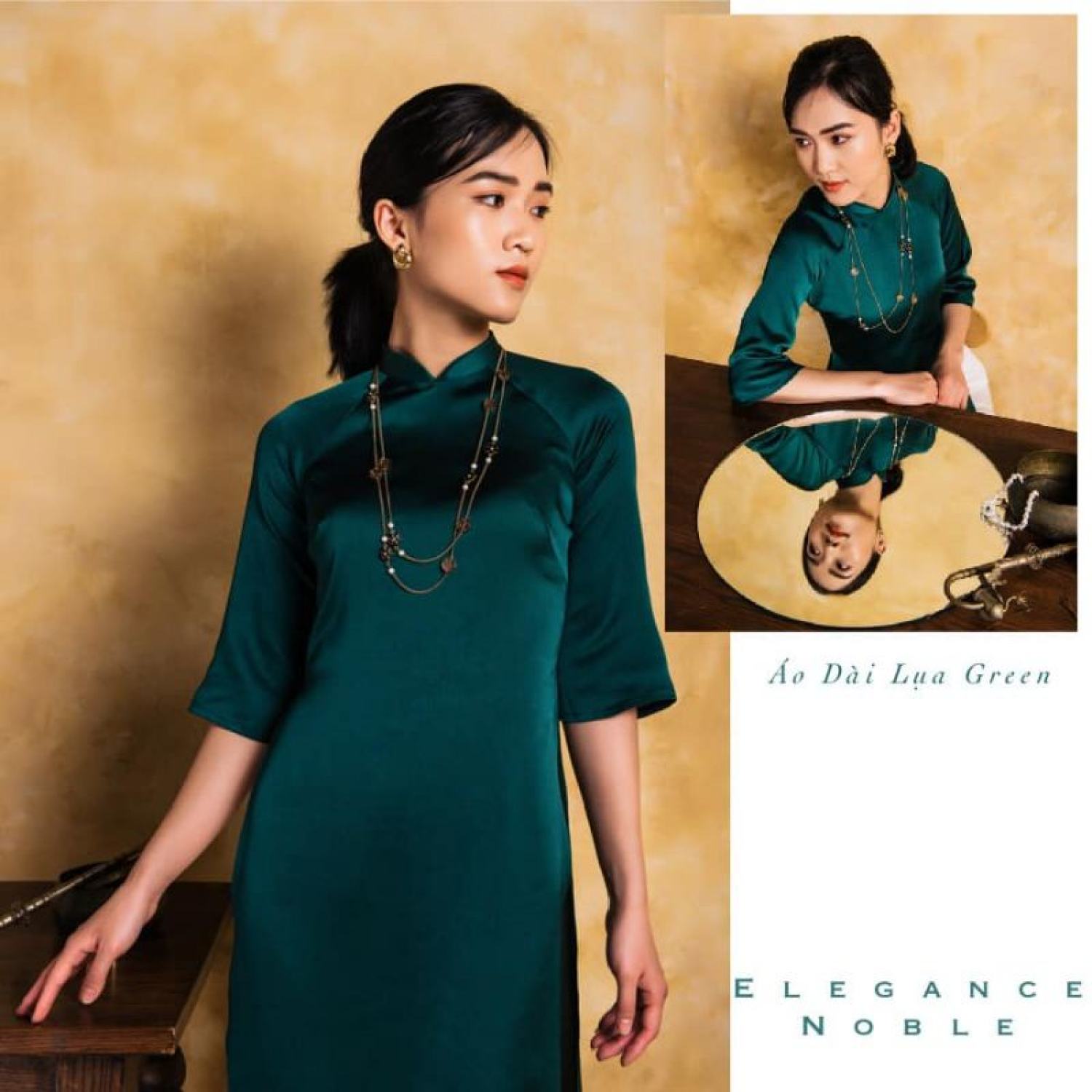 Tặng mấn áo dài dáng suôngcó bigsize