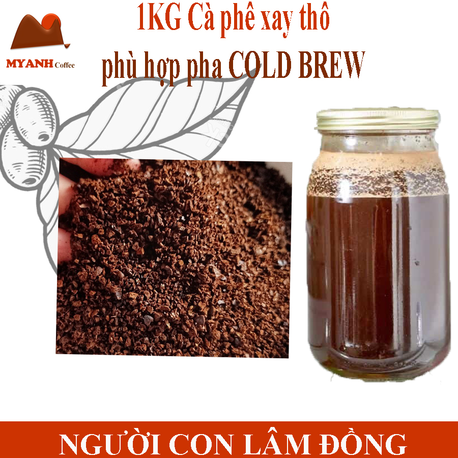 1kg Cà phê Cold brew - (light Roast)  Myanh coffee - Vietnamese coffee