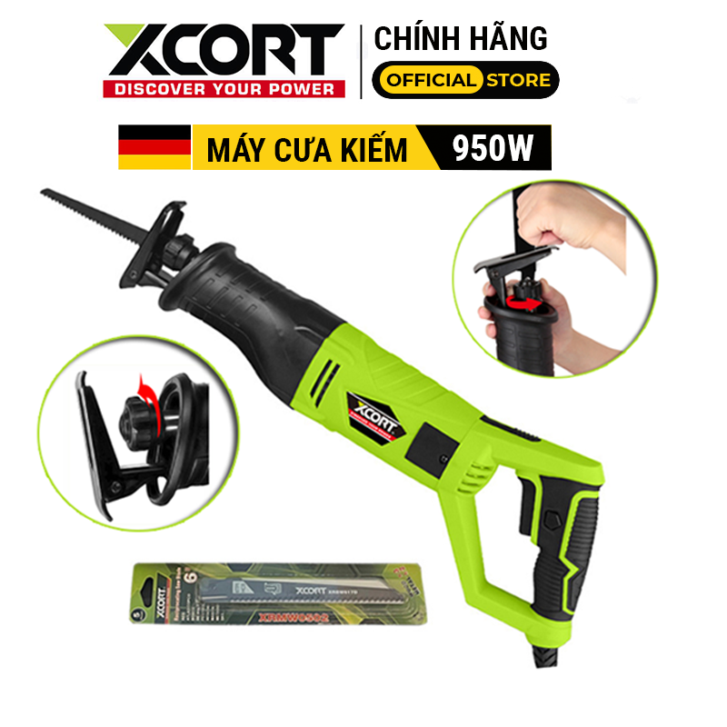 Máy cưa kiếm cầm tay 950W- Máy cưa kiếm Tặng lưỡi [CHÍNH HÃNG] XCORT