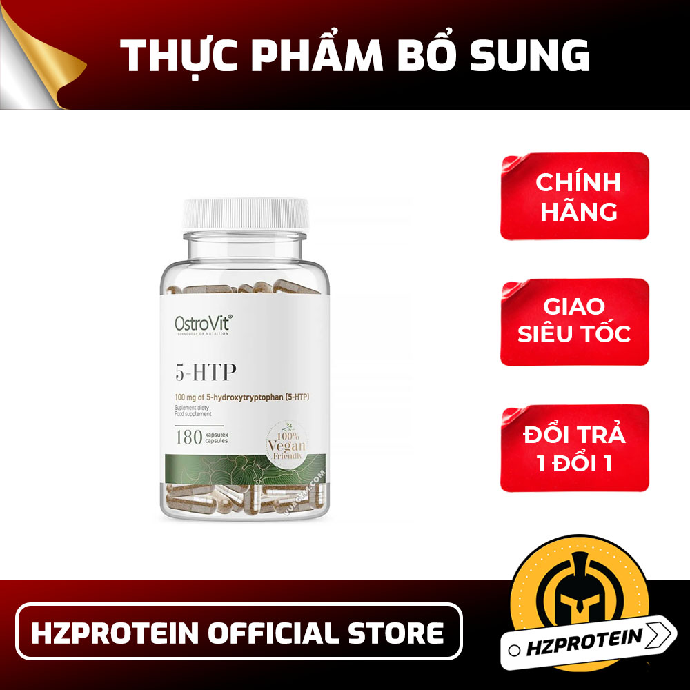 Ostrovit 5-HTP, Viên uống hỗ trợ sức khỏe, giúp cải thiện giấc ngủ, sâu giấc