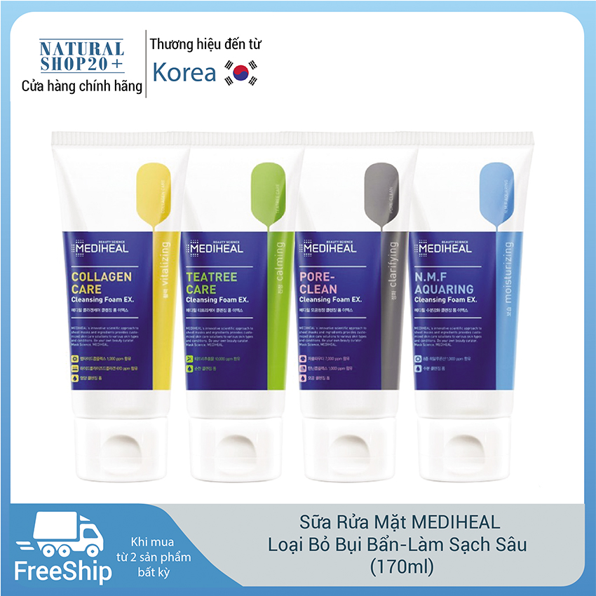 Sữa rửa mặt Mediheal Cleansing Foam phiên bản EX
