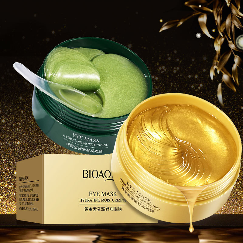 Hộp mặt nạ mắt bioaqua dưỡng ẩm làm sáng quầng thâm và ngăn ngừa nếp nhăn