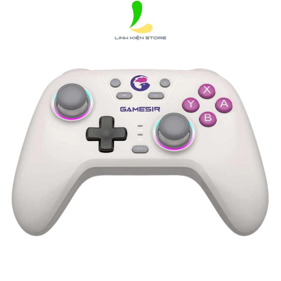 Tay cầm chơi game Gamesir T4 Nova - Bộ điều khiển không dây cần điều khiển hiệu ứng Hall HD Rumble