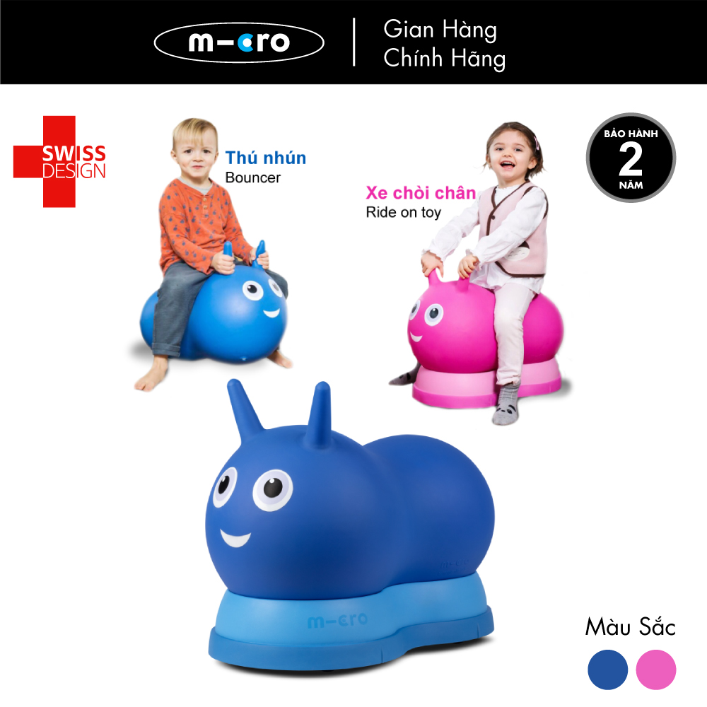 Thú nhún kết hợp xe chòi chân Micro Air Hopper