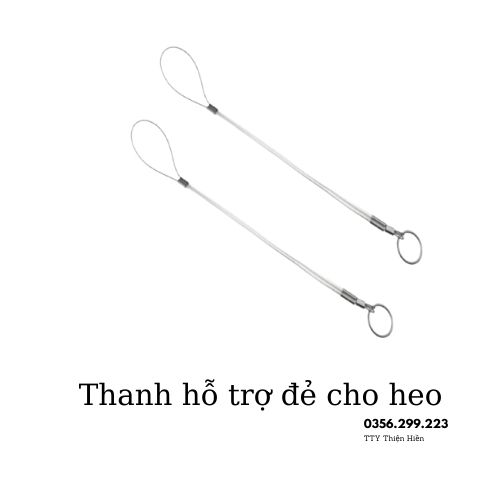 Thanh hỗ trợ heo đẻ kh&oacute; - Thanh k&eacute;o heo,lợn