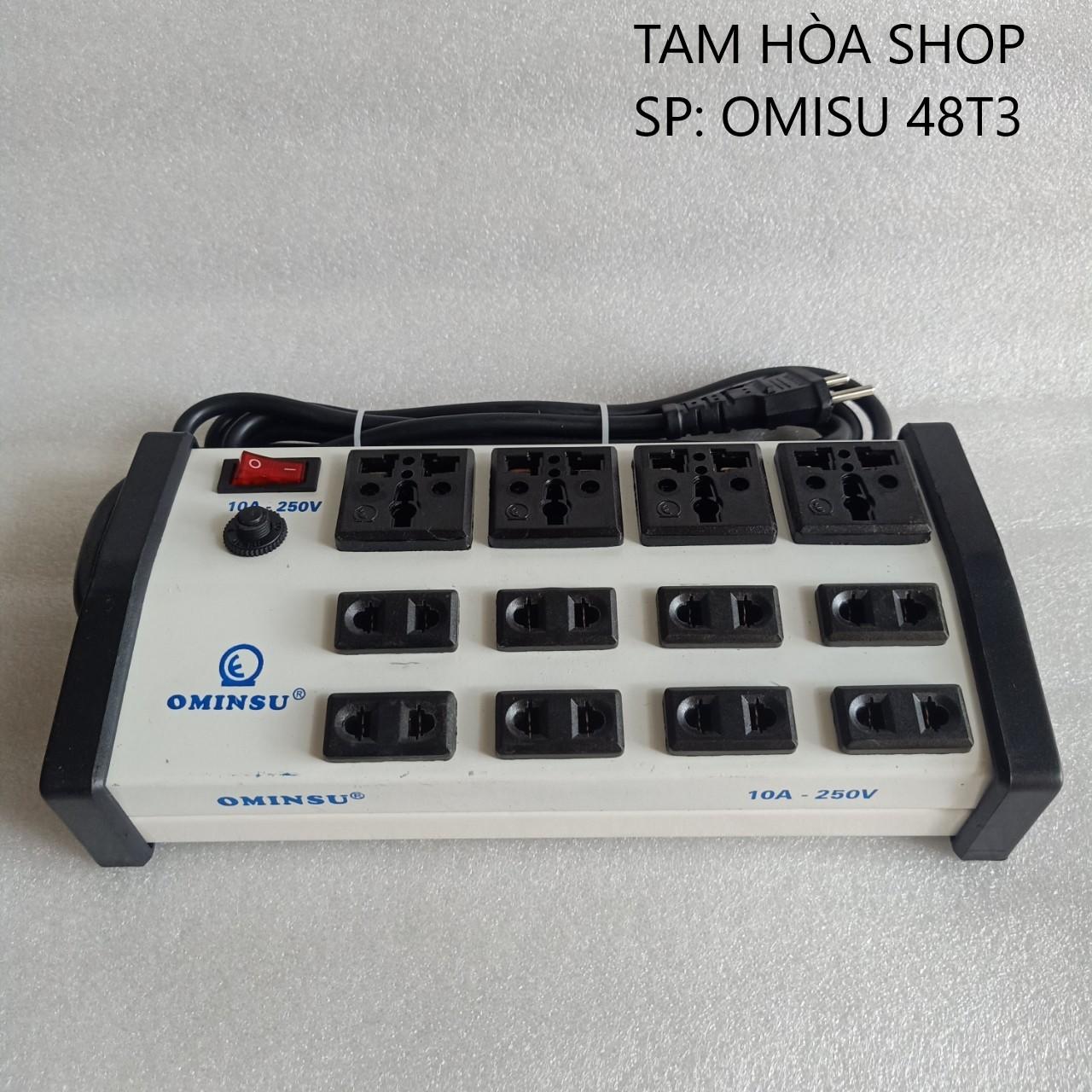 Ổ dây cao cấp 4 cửa đa năng, 8 cửa đơn dài  2,5 mét hoặc 4,5 mét OMINSU