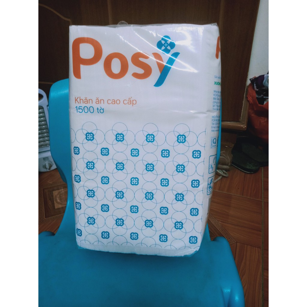 Khăn ăn cao cấp posy rút 1500 tờ
