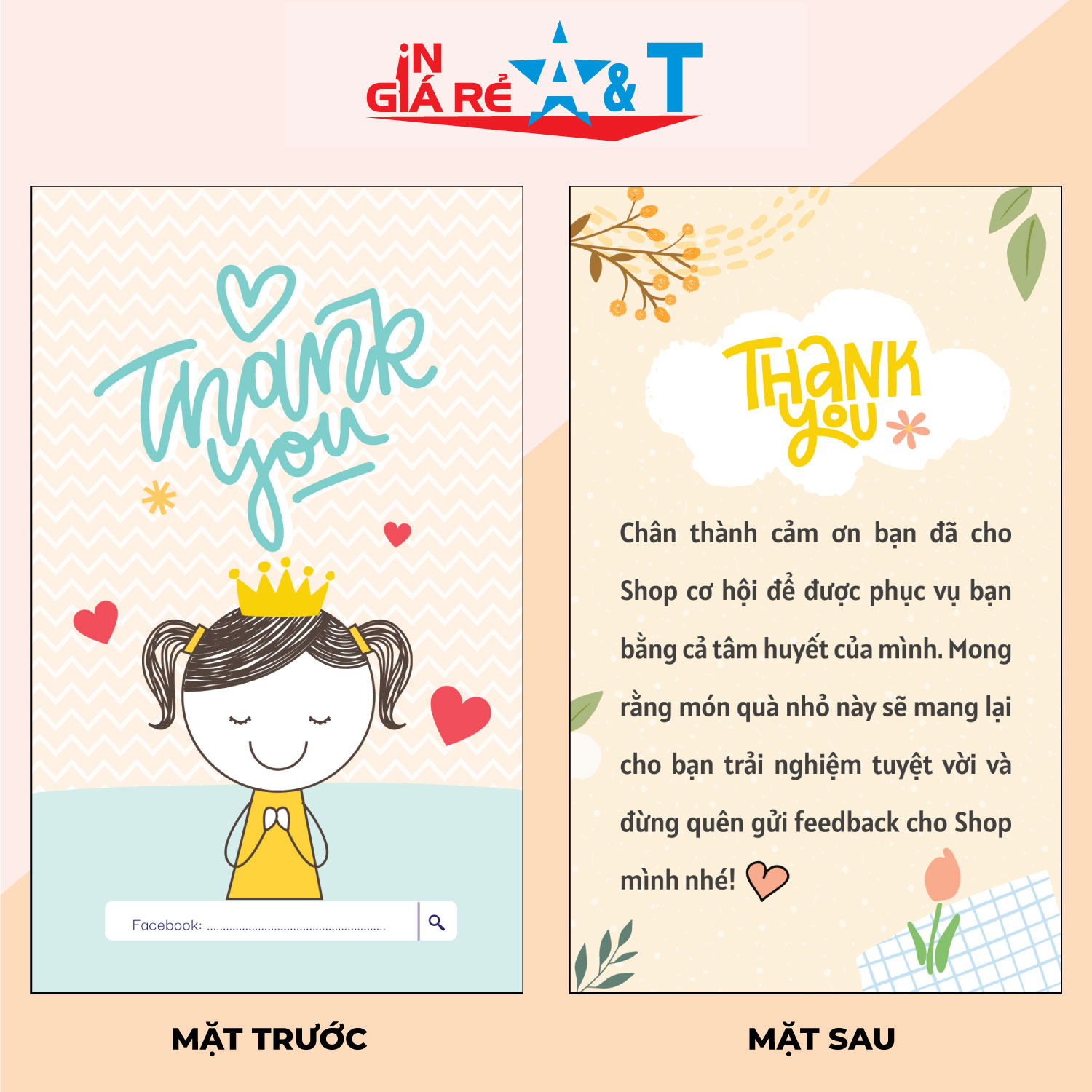 Hộp 100 card cám ơn, card Thank you sáng tạo độc đáo hợp trend  dành riêng cho shop bán hàng, Giầy bìa cứng - size 9x5.4cm