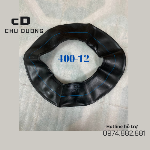 Săm ruột xe 400-12 hàng tàu đẹp dày dặn phù hợp với lốp 400-12, 450-12 cho xe 3 bánh xe 4 bánh
