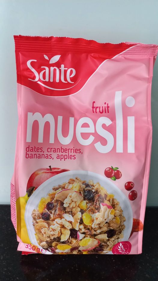 Ngũ cốc nguyên hạt-Muesli fruit 350g-Expiry date 18 08 2023