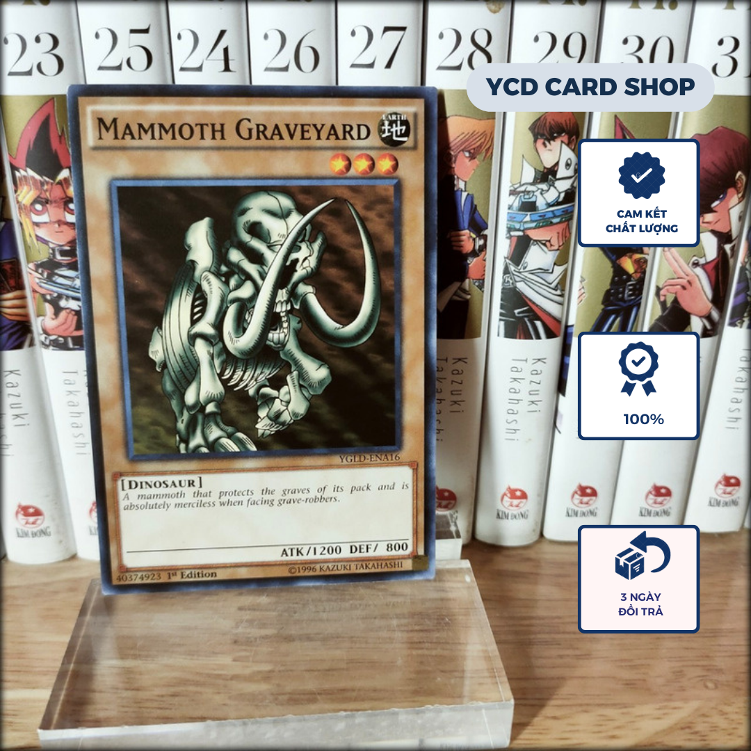 Thẻ bài yugioh chính hãng Mammoth Graveyard – Common