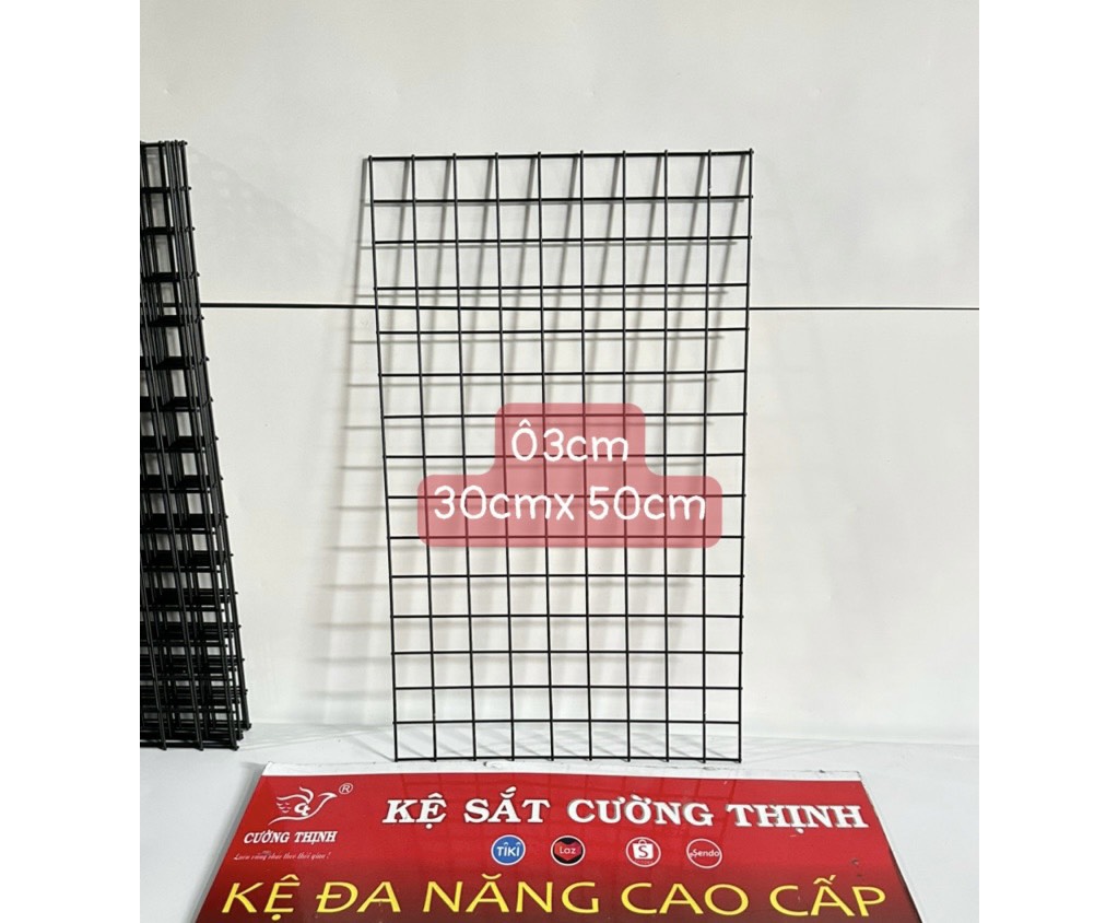 Lưới treo phụ kiên Ô vuông 3cm, 5cm.