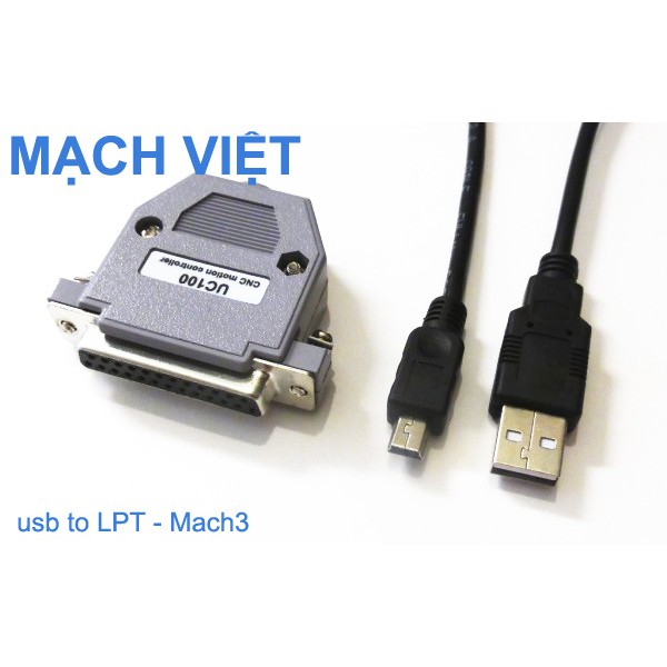 Card USB to LPT UC100 mach3 mach4 dùng cho ( bảo hành 6 tháng )