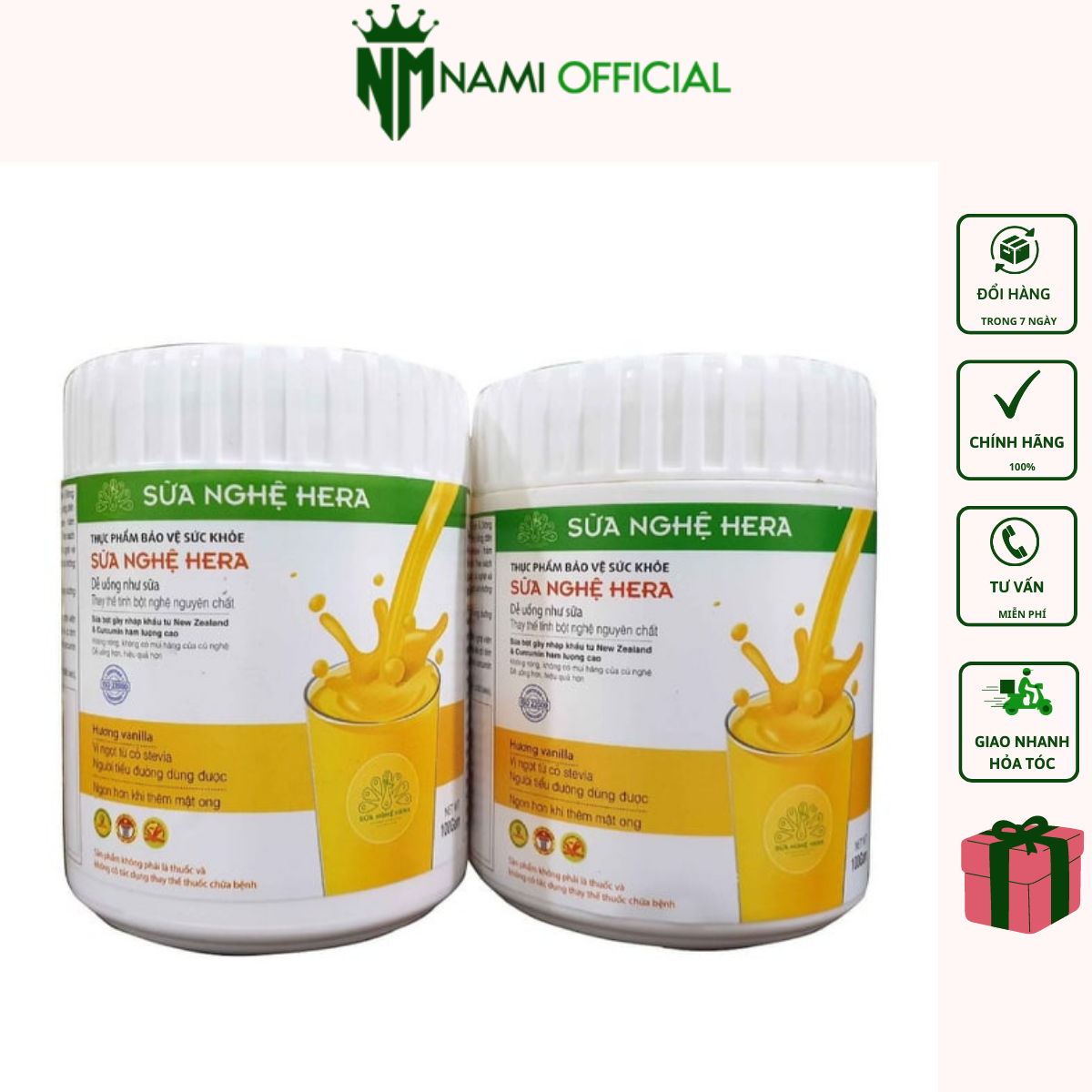 Sữa Nghệ Hera 100gr [CHÍNH HÃNG]