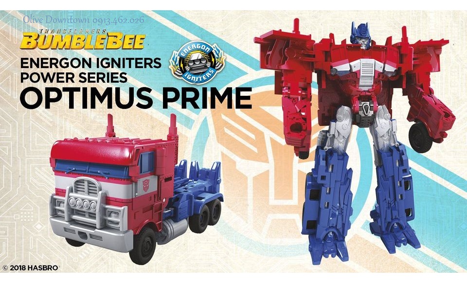 OPTIMUS PRIME * Robot 11cm lắp ráp thành xe - Transformers Energon Igniters
