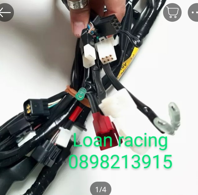 Bộ dây điện sườn exciter 2010 zin chính hãng Yamaha