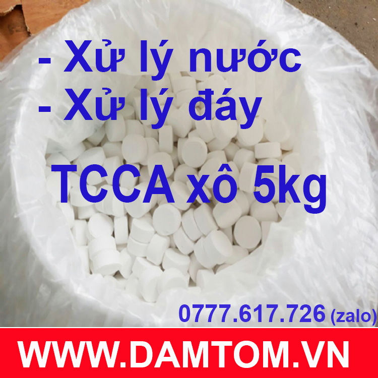 Gói 1kg- tcca 90 viên 2g xử lý nước ,hồ bơi
