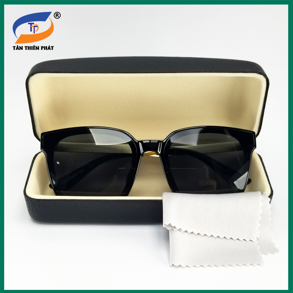 Kính mát nam nữ mắt nâu, đen thời trang râm mát, chống nắng, chống tia UV - Video test UV - Mắt kính nam nữ gọng kim loại nhẹ không gỉ - Kính form vuông phù hợp mọi độ tuổi