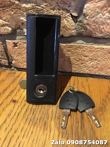 Khóa tủ sắt Hòa Phát có tay nắm âm bên phải 3261-91