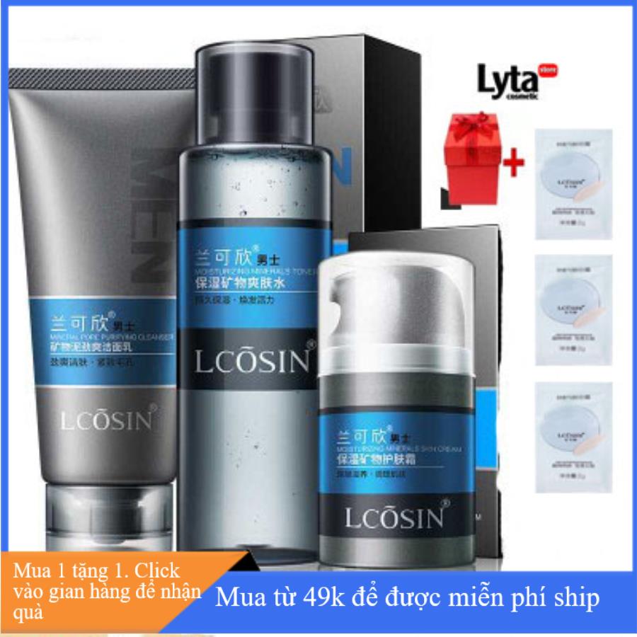 BỘ CHĂM SÓC DA DÀNH CHO NAM Lcosin