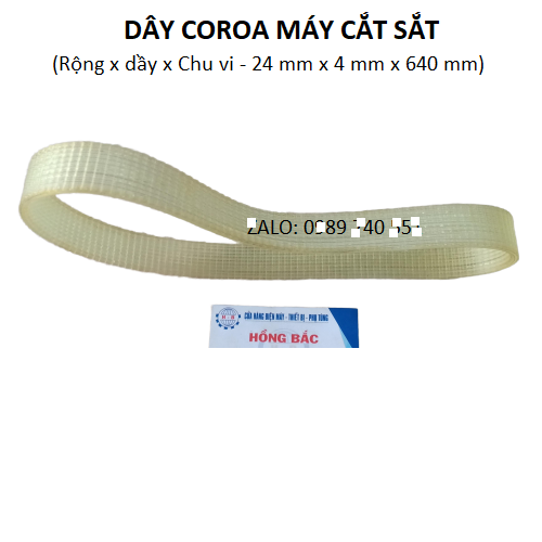 10 dây curoa máy cắt sắt - Dây curoa máy cắt nhôm