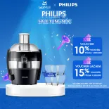 Máy Ép Trái Cây Philips HR1832/00 - Hàng Phân Phối Chính Hãng