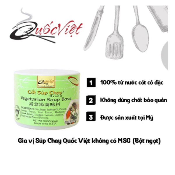 Gia vị nấu súp chay cốt quốc việt 300g