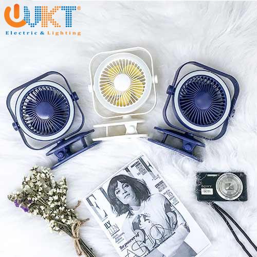 Quạt mini kẹp bàn SIÊU BỀN Q904 - Giao màu ngẫu nhiên