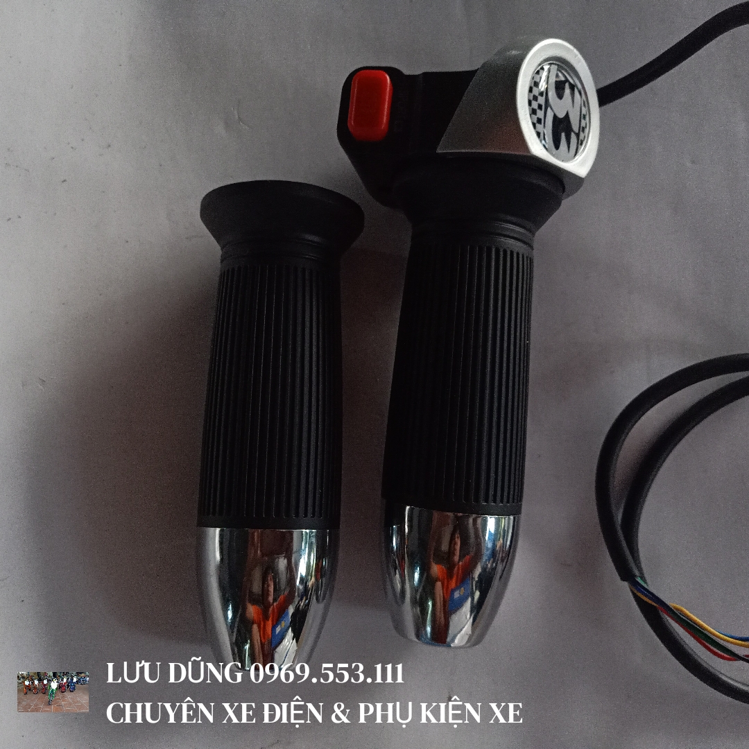 Tay ga ốp nhôm cao cấp thanh lý giá rẻ chuyên dùng lắp cho xe điện 133