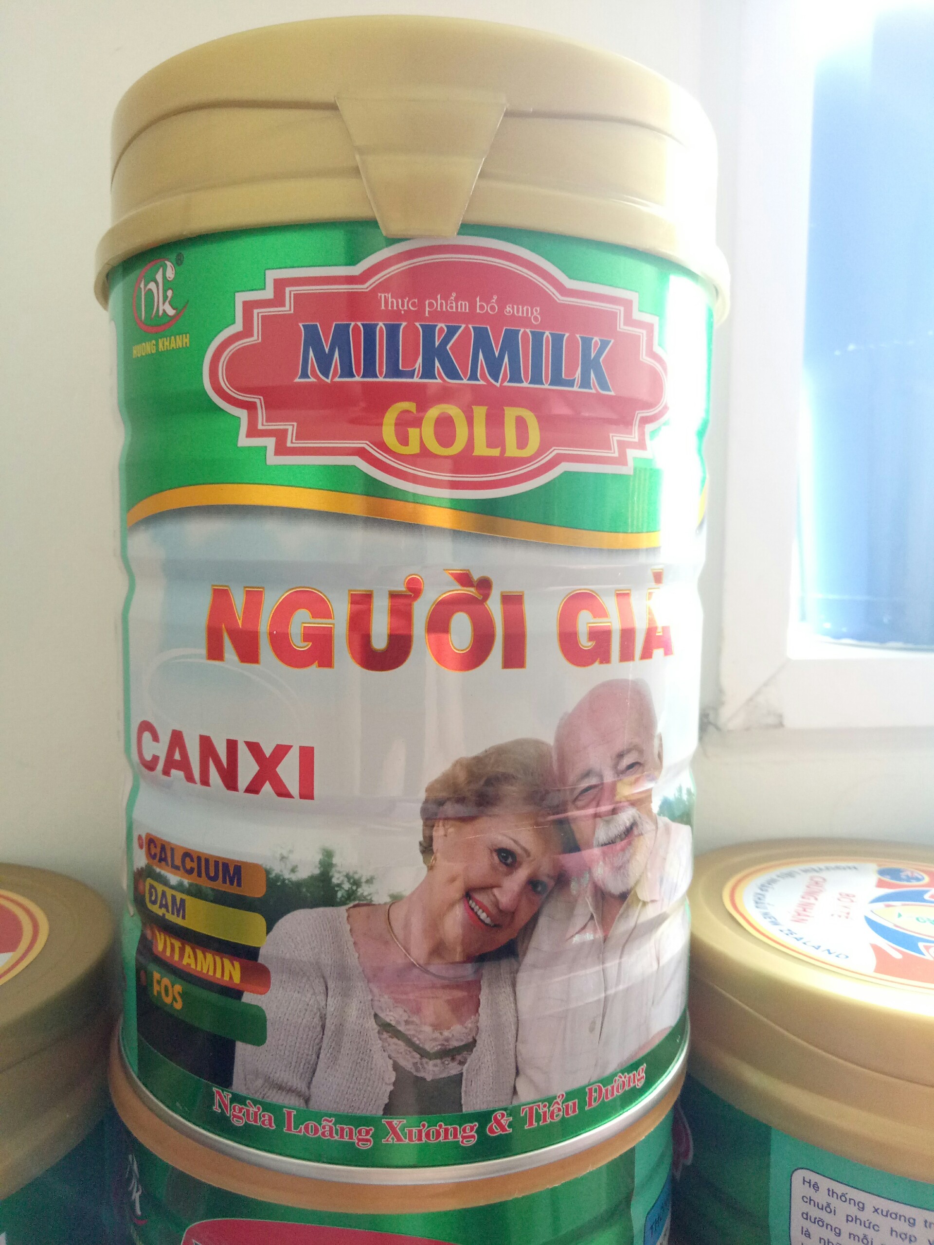 Sữa canxi dành cho người già Milkmilk gold 900g - DATE 2025
