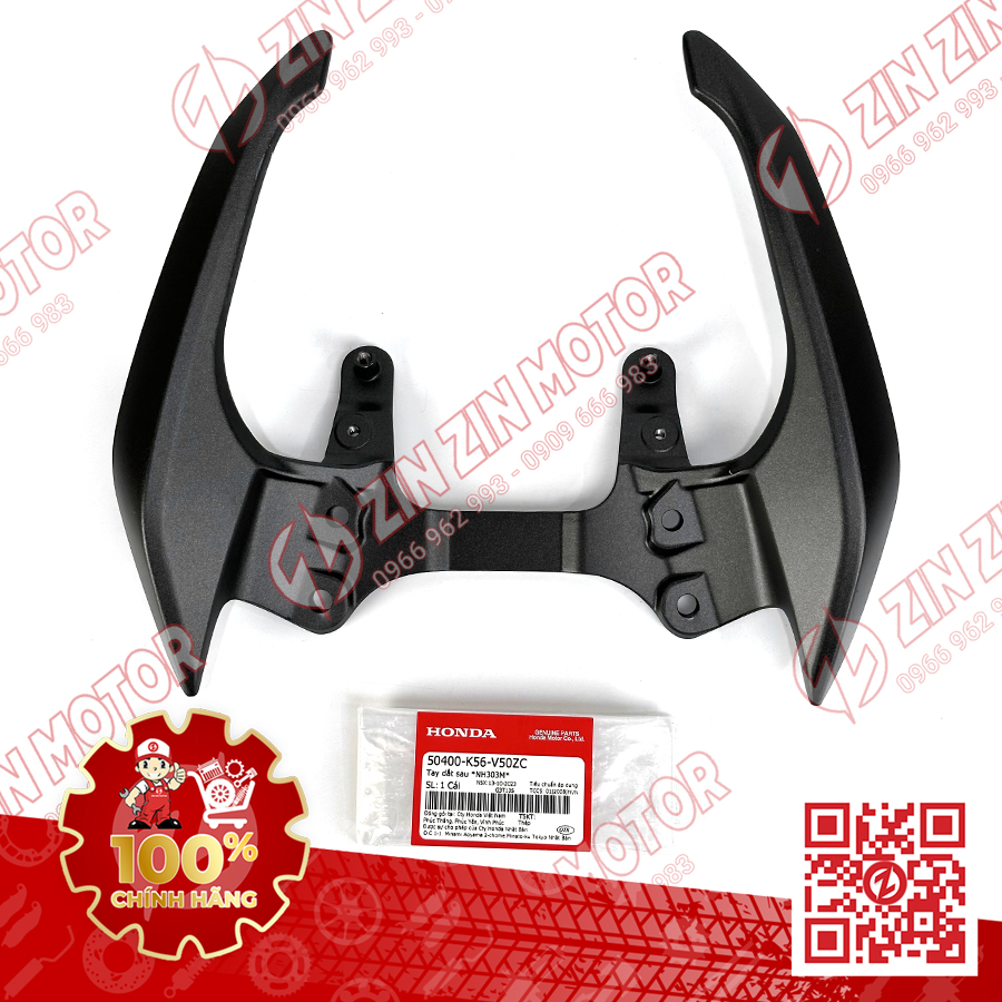 Cản Sau, Tay Dắt Winner X, Winner X V3 2022 2023, Winner X V4 2024 50400-K56-V50ZC Chính Hãng - ZZM