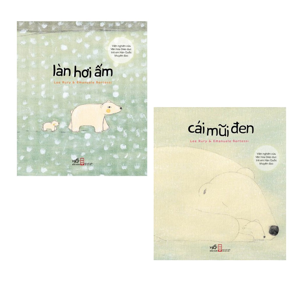 Sách - bộ 2 cuốn - Cái mũi đen / Làn hơi ấm - có mã lẻ(cái mũi đen)