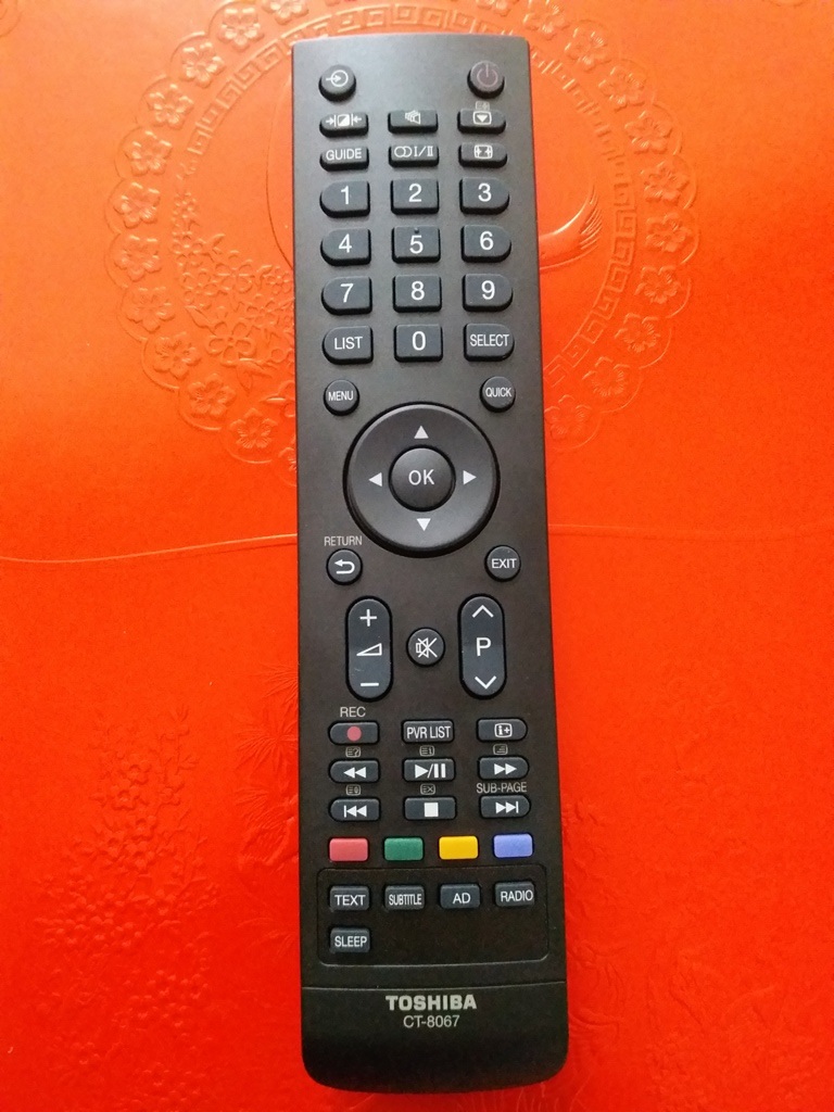 ĐIỀU KHIỂN TIVI TOSHIBA CT-8067 CHÍNH HÃNG