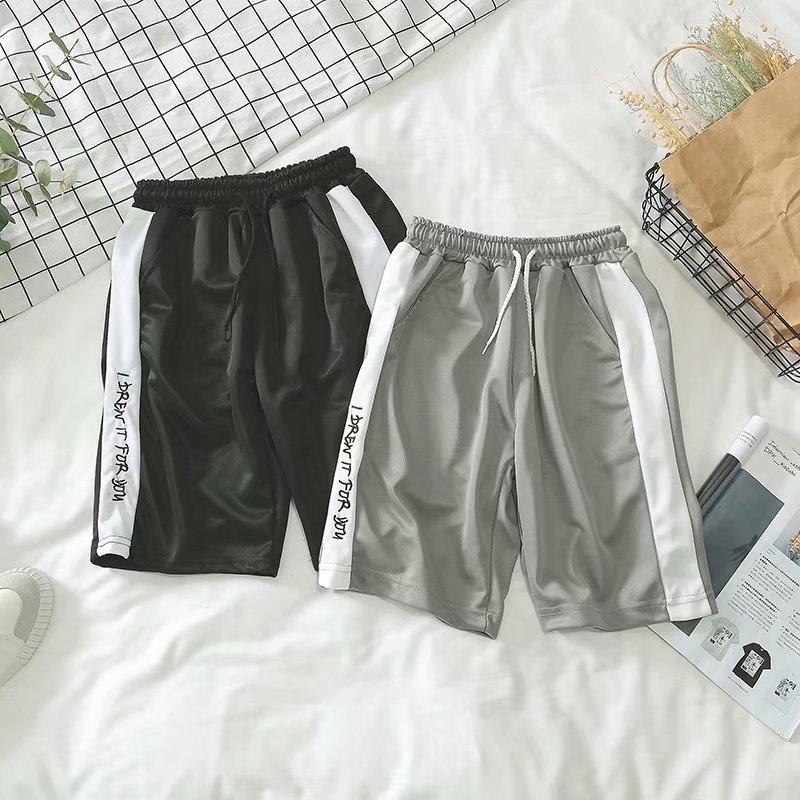 [ Mẫu Mới 2024 ] Quần Short Đùi Nam Viền Sọc In Chữ Phong Cách Trẻ Trung Cá Tính V2 Zenko MEN SHORTS 051