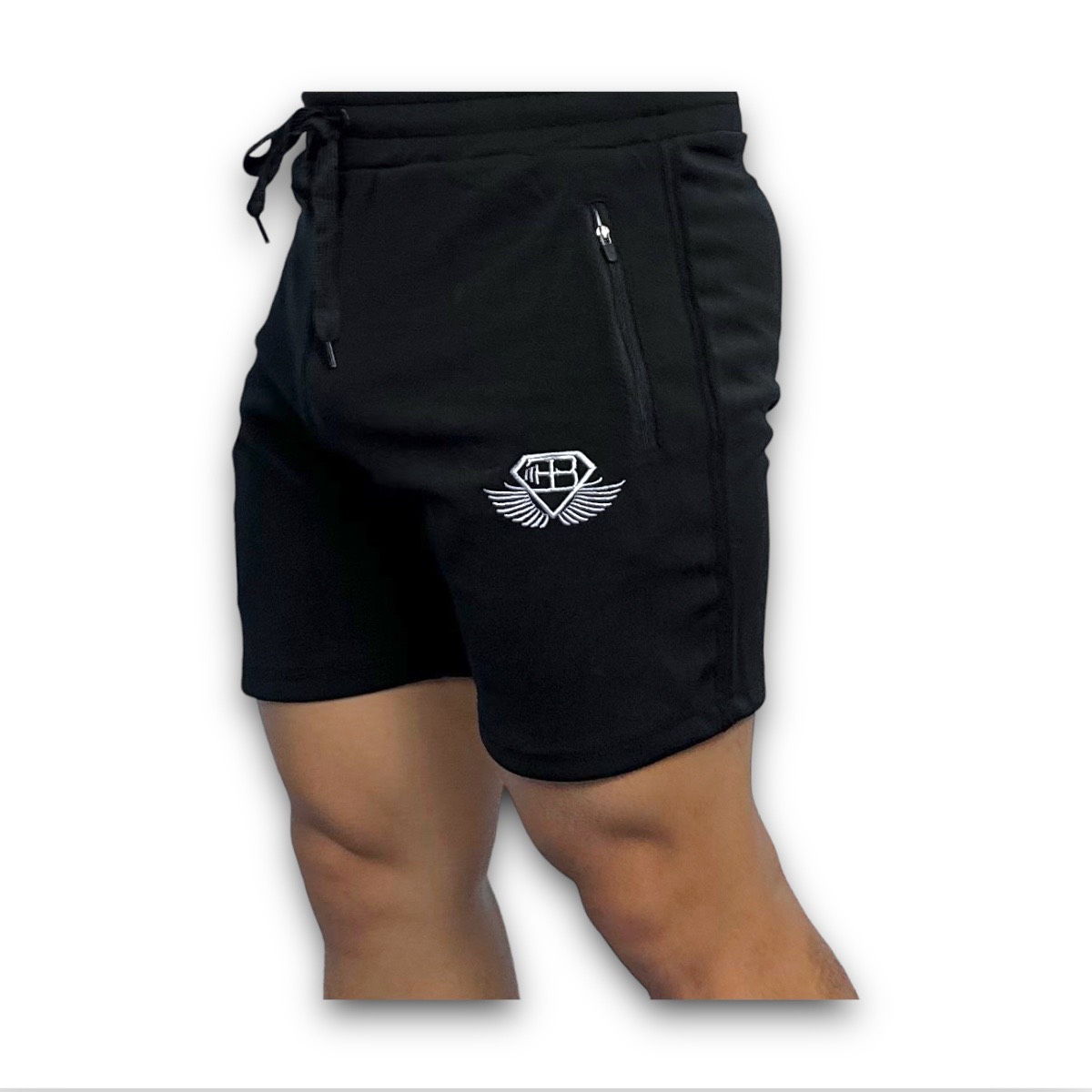 Quần short thể thao nam BODY ENGINEER form ôm đùi trên gối chất thun poly thoáng mát QLQL3