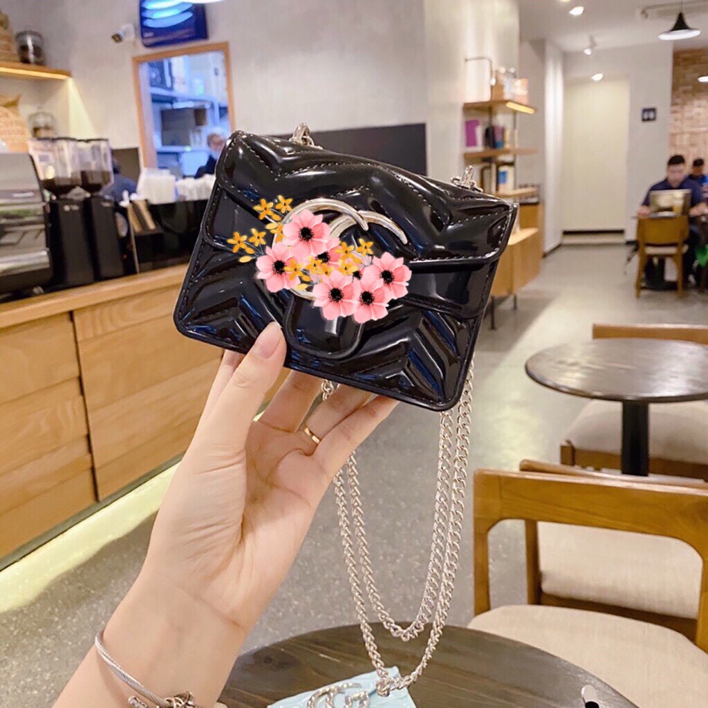 Túi mini đeo chéo nữ silicon đẹp đi chơi cao cấp TMN04