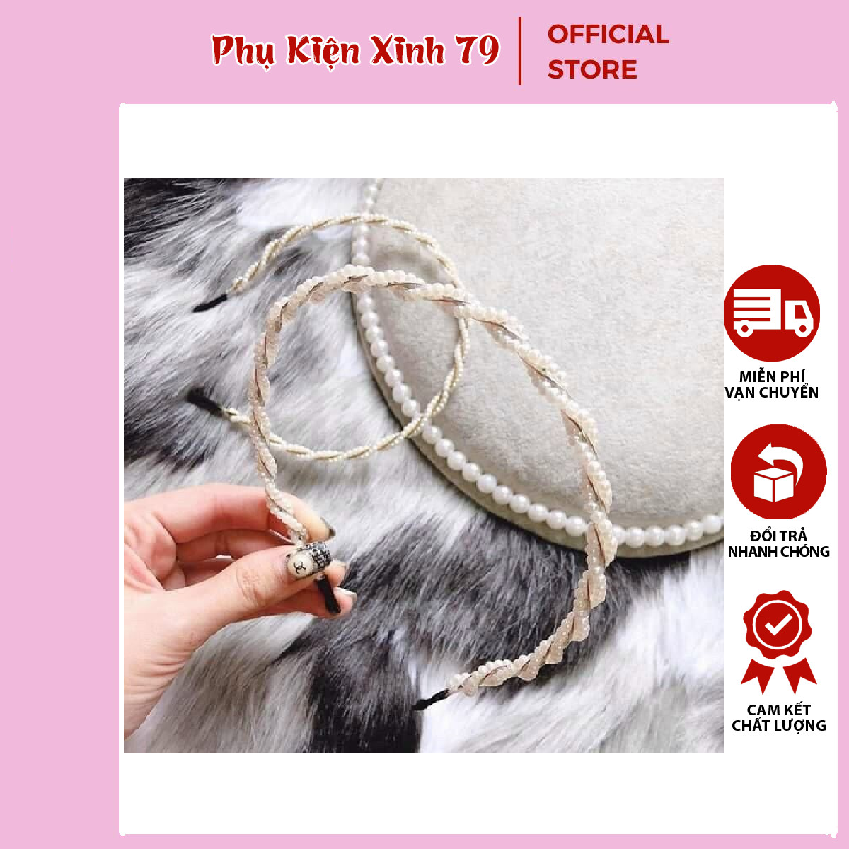 [HÌNH+VIDEO THẬT] Băng Đô Cài Tóc/ Bờm tóc Cô Dâu Đính Ngọc Trai Dạng Xoắn Thanh Lịch Xinh Xắn Dành Cho Nữ Hottrend 2022 , Băng Đô, Cài Tóc Cô Dâu, Cài Tóc Dự Tiệc Phong Cách Hàn Quốc Cho Nữ, Nhiều Mẫu ❤️Phụ Kiện Xinh 79