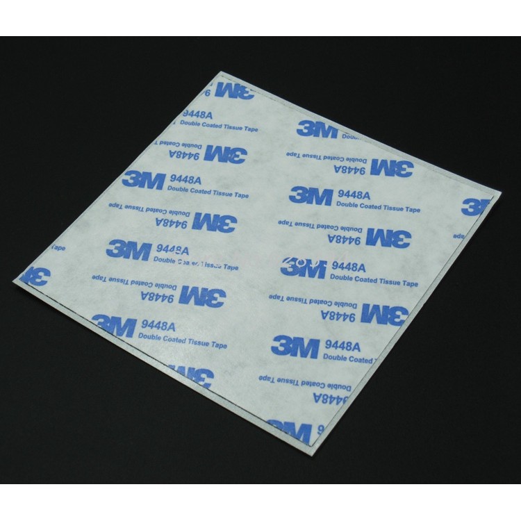 Combo 10 miếng băng keo hai mặt 3m 9448a, rộng 4x4cm