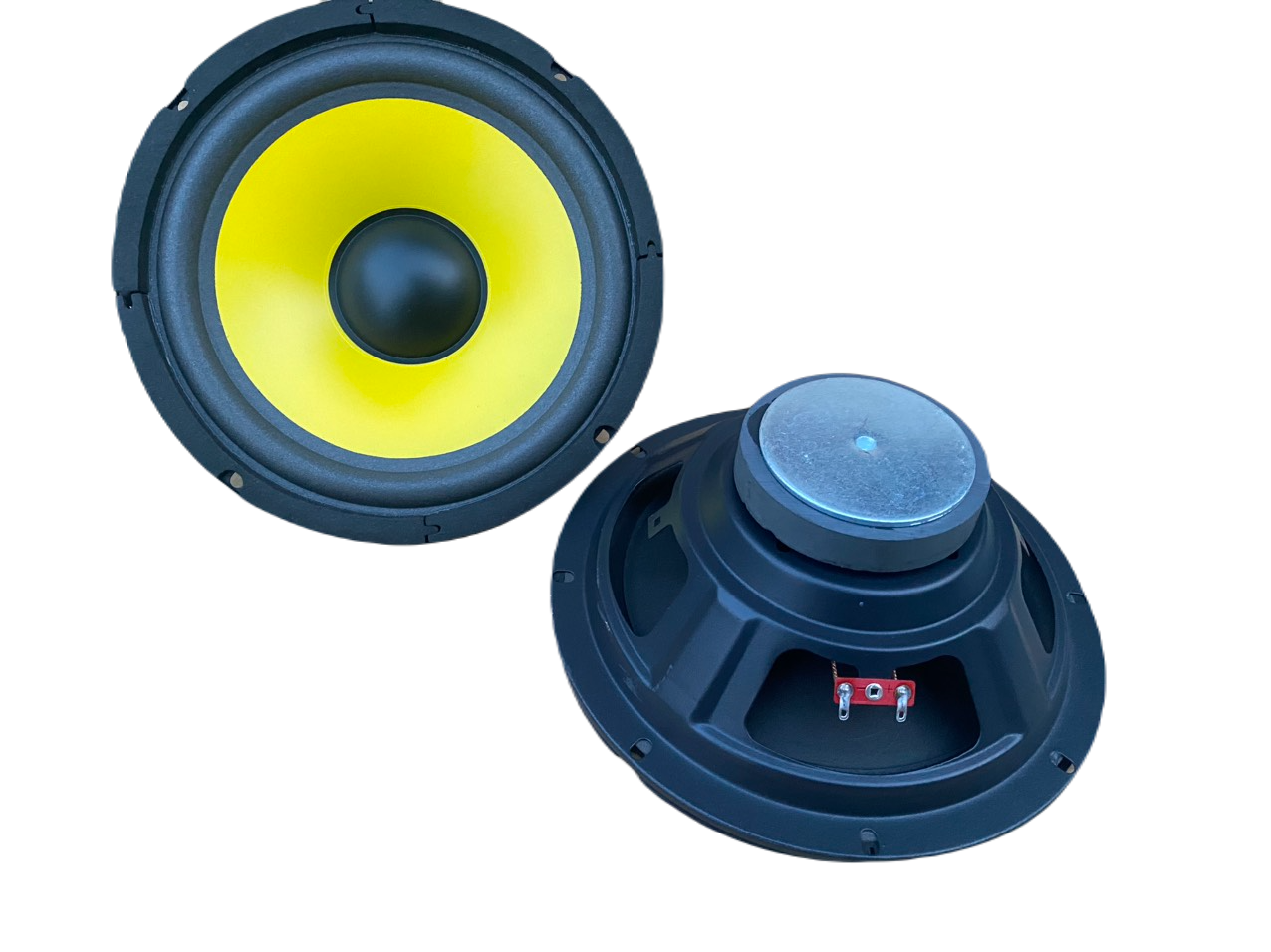 Loa bass 20 màng vàng 4 ohm 30w độ chế loa kéo, loa sách tay