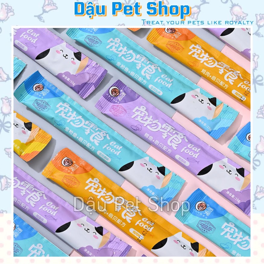 combo 10 súp thưởng Cat Food dành cho mèo