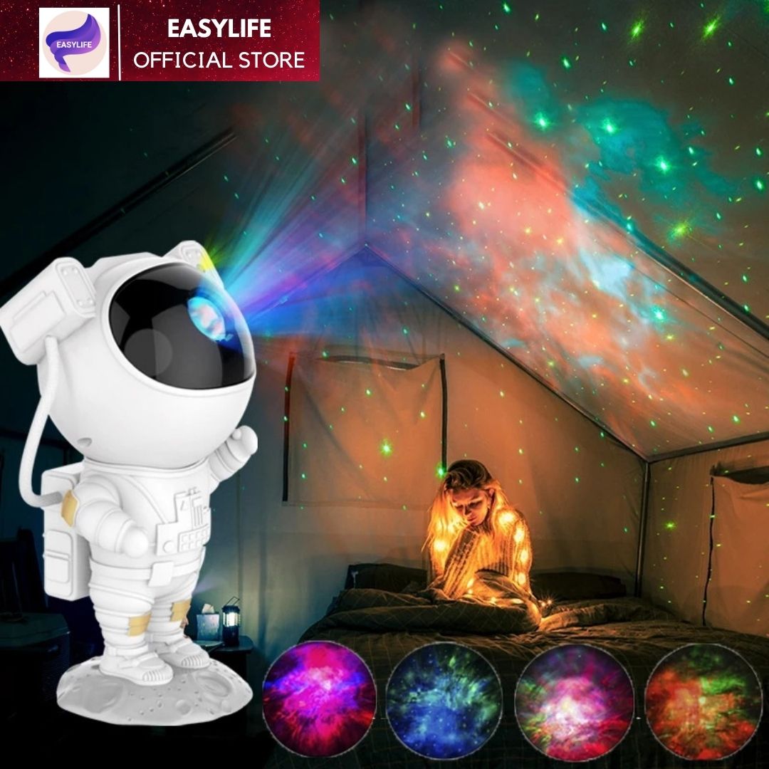 Đèn chiếu sao phi hành gia cực đẹp, đèn led chiếu vũ trụ, ngân hà 2021 phiên bản mới