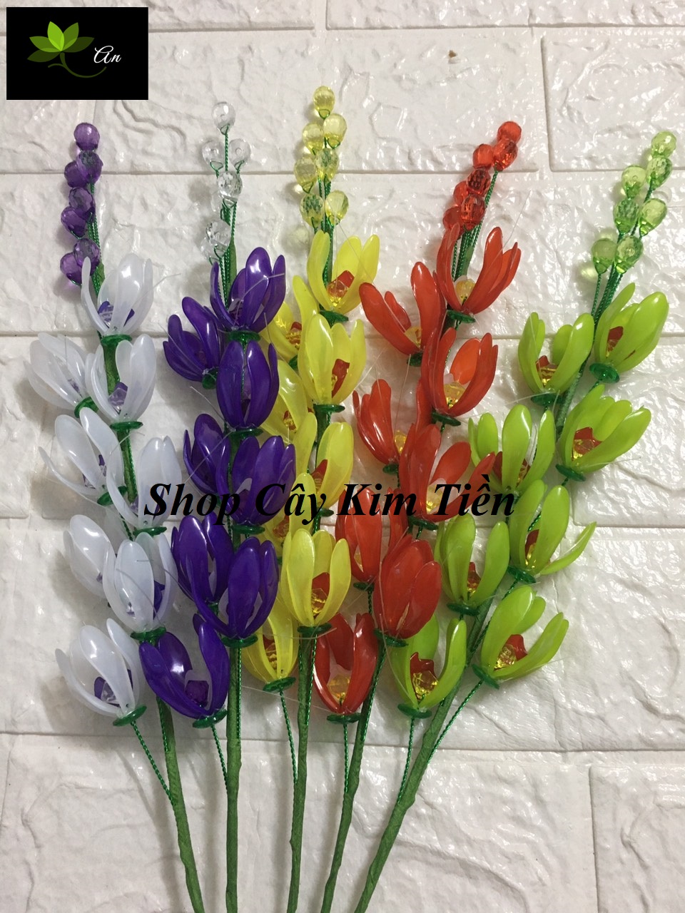 Nguyên liệu làm cành lan cánh cúc