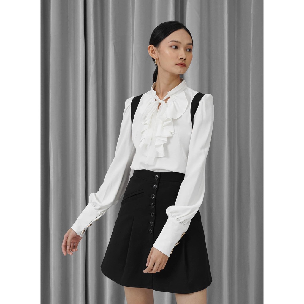 Chân váy A-line With Button Skirt