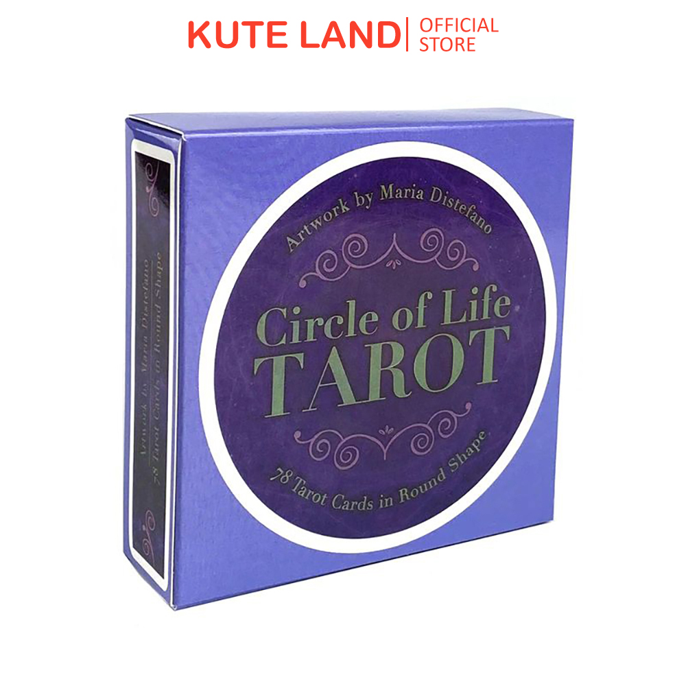 Bài Tarot Circle Of Life Tarot Tặng Đá Thanh Tẩy