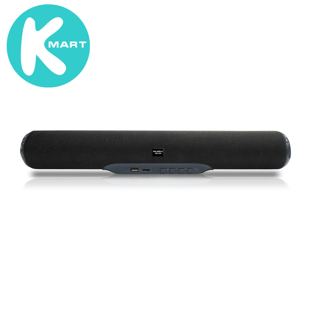 Loa vi tính soundmax sb-204 2.0 12w bluetooth 5.0- hàng chính hãng
